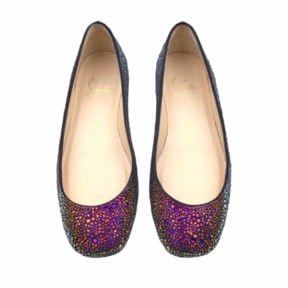 CHRISTIAN LOUBOUTIN | Gozul Strass Flat